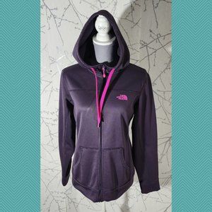The North Face Dark Purple Full Zip Hoodie